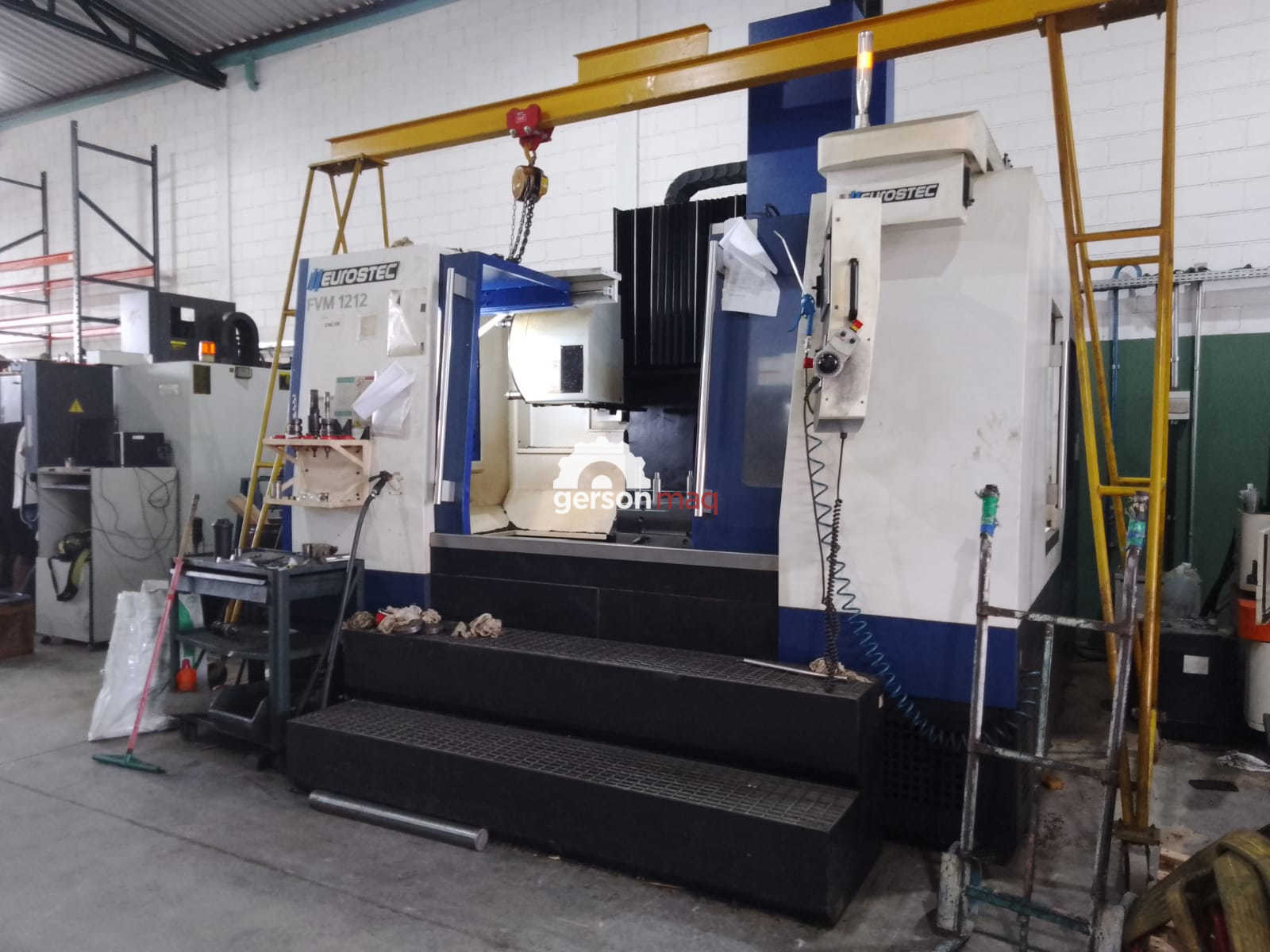CENTRO DE USINAGEM PORTAL EUROSTEC FVM1212 – SIEMENS – 2018